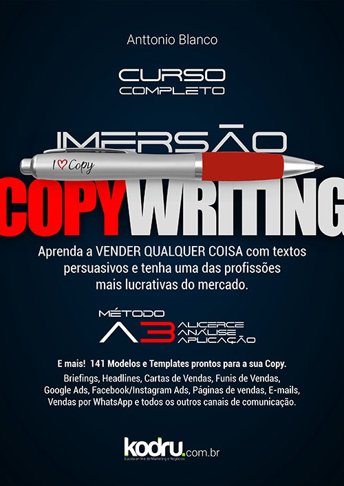 Curso Imersao Copywriting Capa | Curso Copywriting